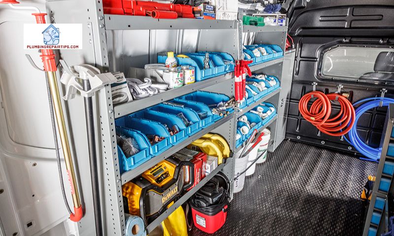 Organization and Storage Solutions for Plumbing Service Vans