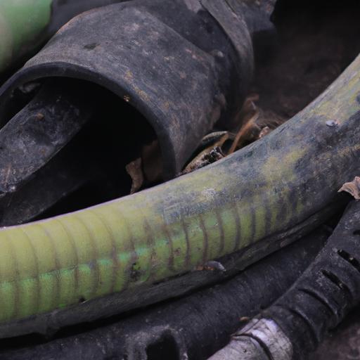 A worn-out hose bibb displaying clear signs of damage and deterioration