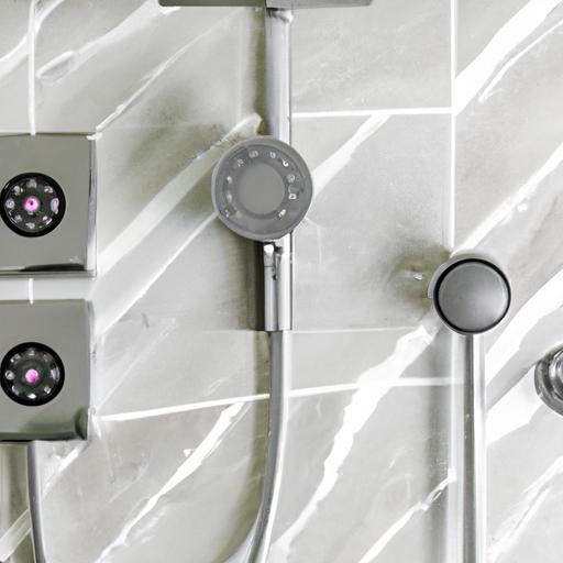 Exploring the advanced features of a contemporary shower system.