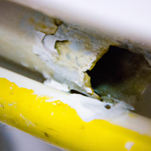 Mold in pipes triggering respiratory issues and allergies, emphasizing the need for timely intervention.