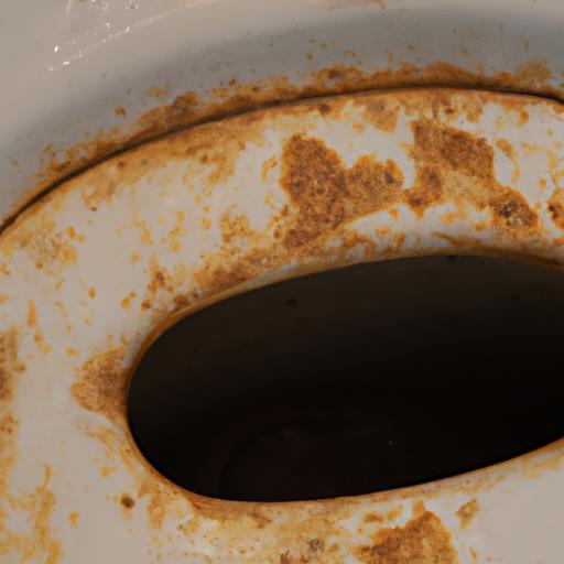 Toilet Bowl Rust