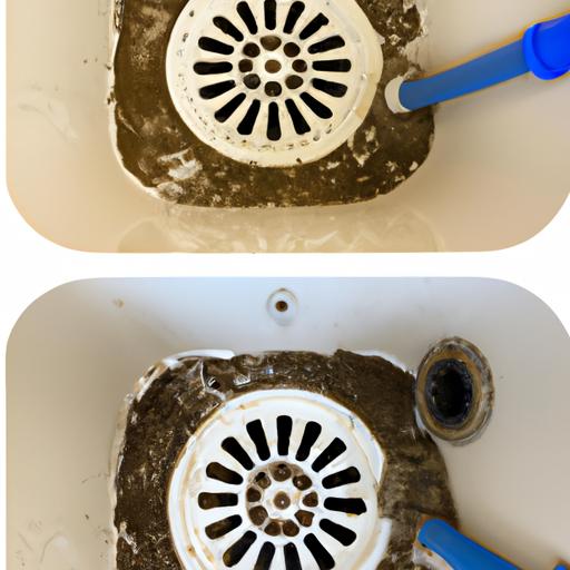 Witness the remarkable transformation of a clogged drain after an affordable drain cleaning service.
