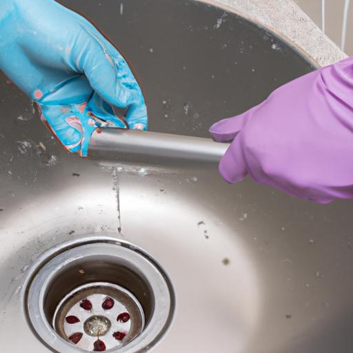 Safely clean your kitchen drains using drain clean 500g one dose crystals.