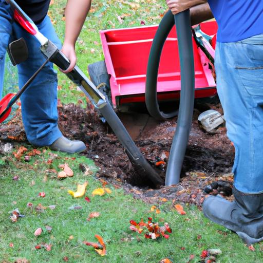 Residential drain cleaning made easy with trenchless technology.