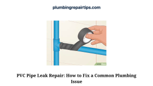 PVC Pipe Leak Repair How to Fix a Common Plumbing Issue 1